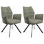 Lusso Fabric Dining Armchair-2129059233