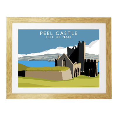 Peel Castle 2 1 Piece Wall Art