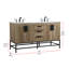 Ensemble de meuble-lavabo double 60 po Eugene-323889358
