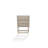 Shoreline Fully Assembled All-Weather Outdoor Folding Modern Adirondack Chair and Table Set-488664264