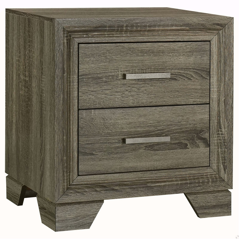 Table de chevet 2 tiroirs Funston