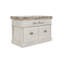 Urban Chic Polyester Upholstered Storage Bench