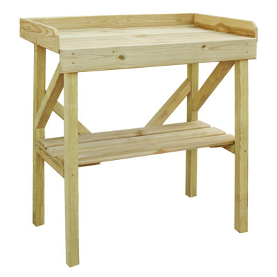 Bronsyn Pine and Spruce Potting Bench