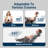 Ergonomic Office Chair with 5d Armrests Adjustable Seat Depth and Adaptive Lumbar Support-1095427339
