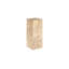 Teak Slice Pedestal, Square, Bleached-858140909