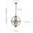 Juniperberry 4 - Light Dimmable Chandelier