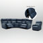Fauteuil modulaire inclinable électrique en L Emlin-1446920147-1447408584