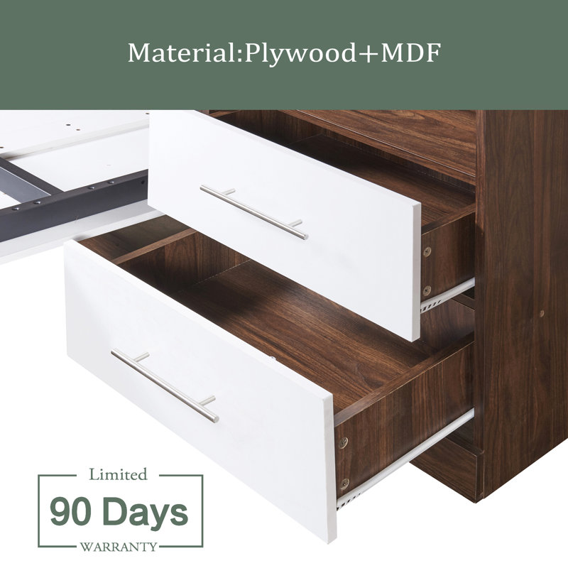 Latitude Run Kierat Murphy Bed - Thumbnail 2