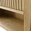 Armoire de rangement de salle de bain murale 24 po avec 2 portes, tablette réglable et tablette ouverte-123398541-123123722