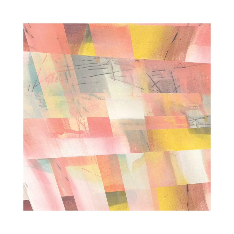 Abstract Weave II by Jennifer Goldberger - Wrapped Canvas Painting, 30.48 cm H x 30.48 cm W