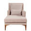 Chaise longue rembourrée Yaphank-1607776555