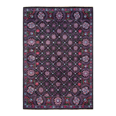 Treron One-of-a-Kind 6' 1" X 8' 10" Hand Knotted Area Rug