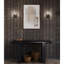 Applique murale bougie en acier Jodge