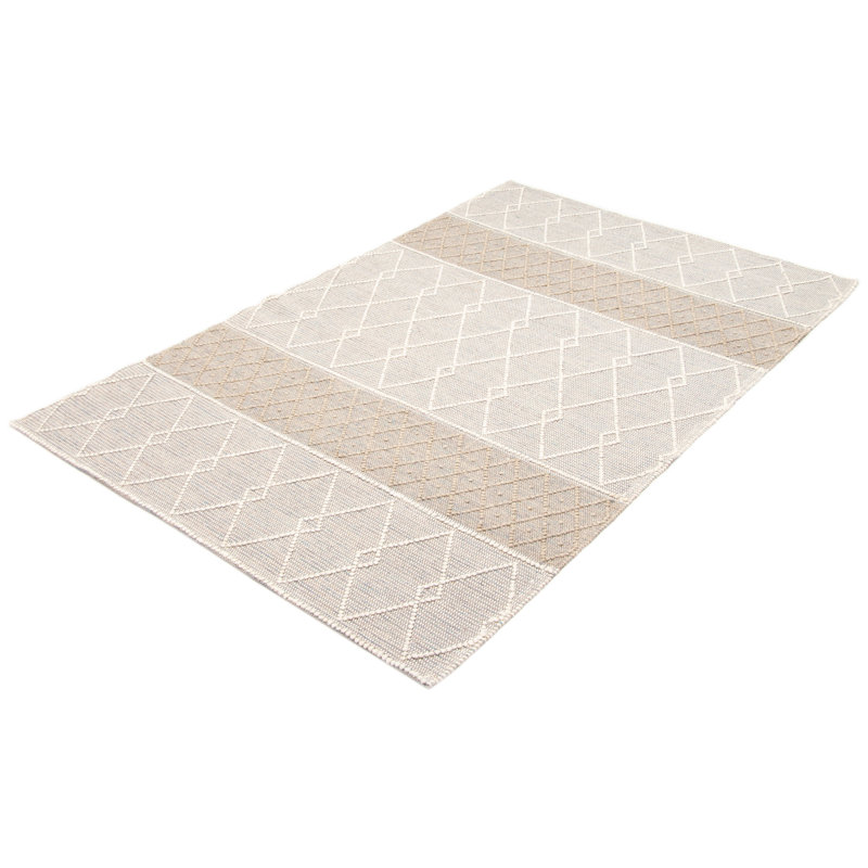 Tapis unique en laine nouvel âge 5 pi 10 po x 9 pi 2 po Delmetric