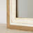 Ciriaco Solid Wood Rectangle Decorative Mirror Accent Mirror