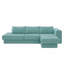 Boneless L-shaped Modular Sectional Sofa Corner Sofa Couch with Double Layer Cushions for Living Room-1362749050