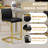 Antigone Upholstered Counter Stool with Metal Frame-2089512590-2089512593
