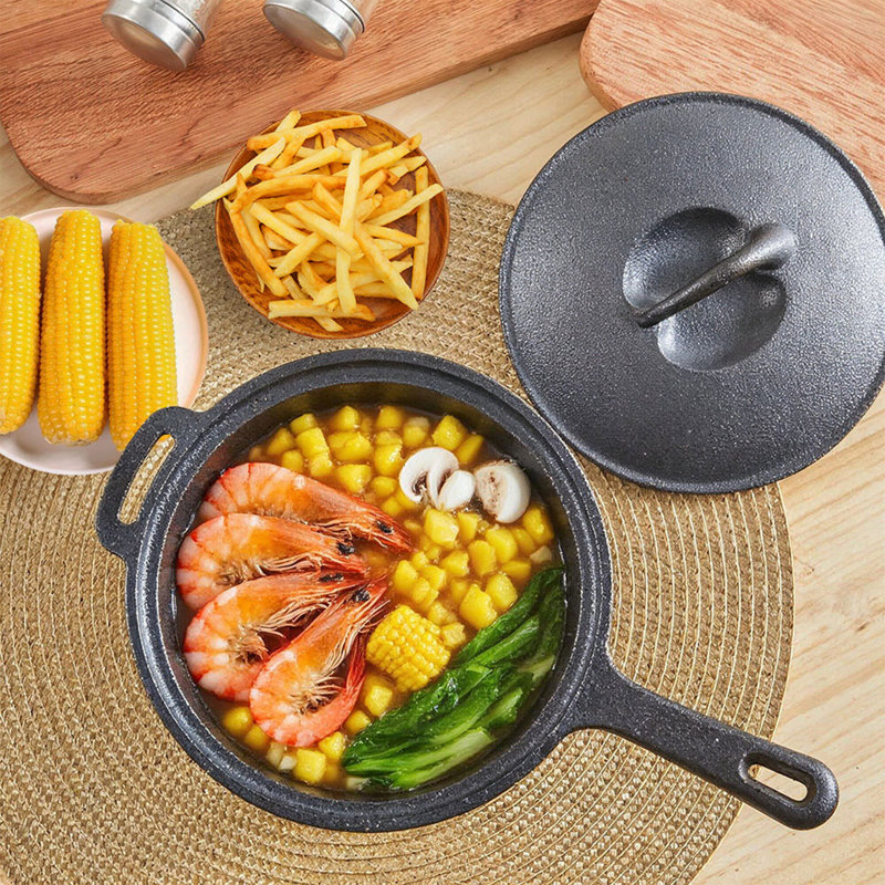 Garden Sanctuary 2.5L Cast Iron Soup Pot