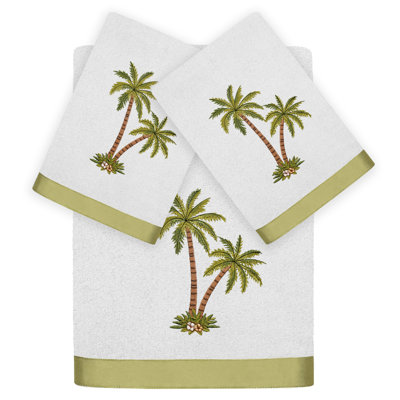Anastasika 3 Piece Turkish Cotton Towel Set