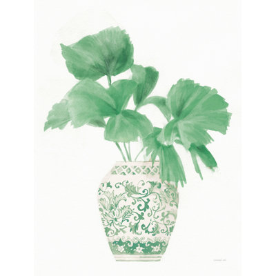 " Palm Chinoiserie IV " by Danhui Nai Painting Print