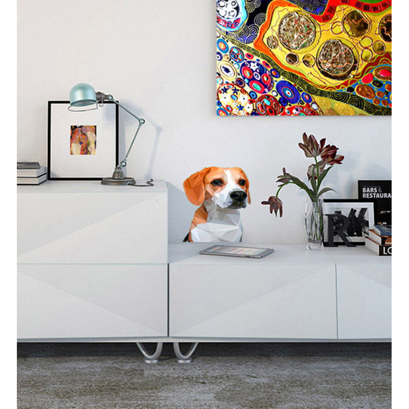 Animals Wall Decal, 11" H x 10" W