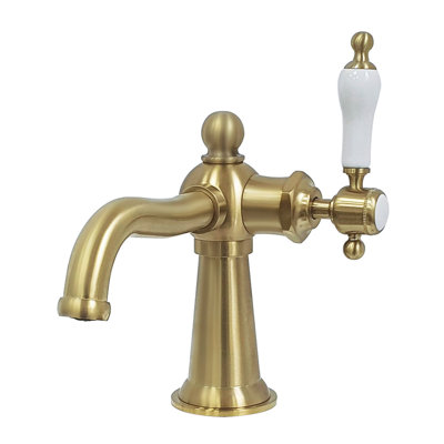Robinet de salle de bain monotrou avec drain Whitaker