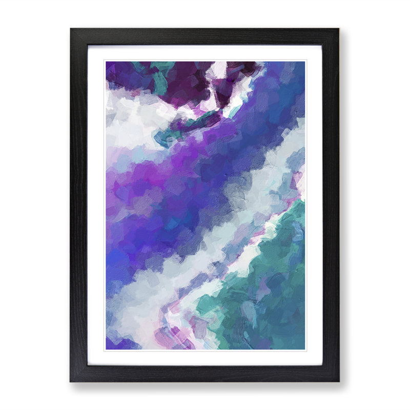 Northern Whispers - Framed Print, 46cm H x 34cm W x 2cm D, Black