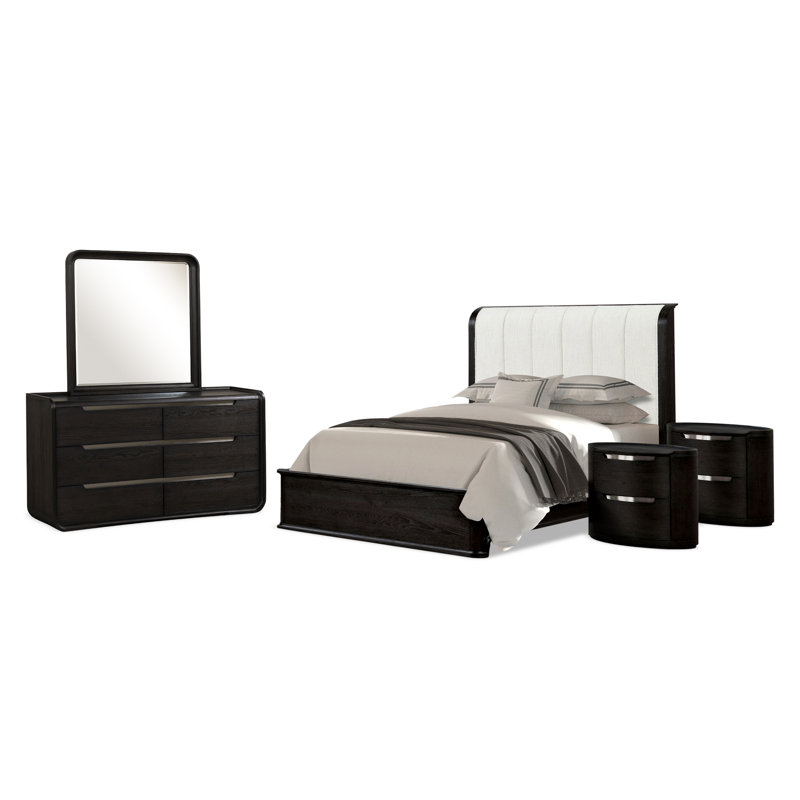 Ensemble de chambre à coucher 5 pièces Daigle, Grand