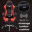 NeoDirect Reclining and Adjustable Height PC & Racing Game Chair in Red