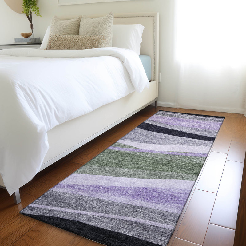 Segin Machine Washable Indoor/Outdoor Rug, Runner 2'3" x 7'6"