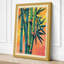 Three Bamboo Stalks Botanical - Wrapped Canvas-343850318-343850319