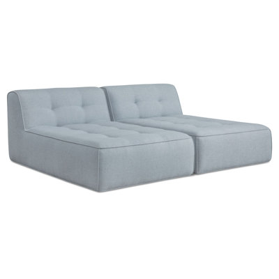 Perrie Outdoor Lounge Brown Stripe