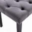 Repose-pieds rembourré en velours Heng Ming-82410825