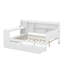 Lit de jour simple en bois avec 3 tiroirs, bureau et ports USB-1182335539-1192732466