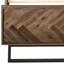 Holbrook Acacia and Iron Panel Bed