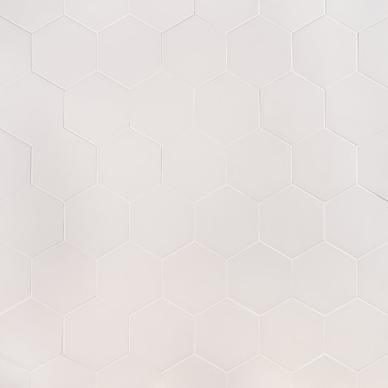 GeoHex 8" Hexagon Matte Porcelain Floor and Wall Tile (9.03 Sq. Ft. / Case)
