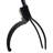  Black Steel Spring-Loaded Log Grabber Tongs