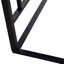 Tawanna 131cm W x 49cm D Metal Arbour Gate with Gate in Black