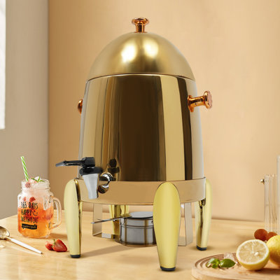 Kjera 405.82oz. Stainless Steel Beverage Dispenser