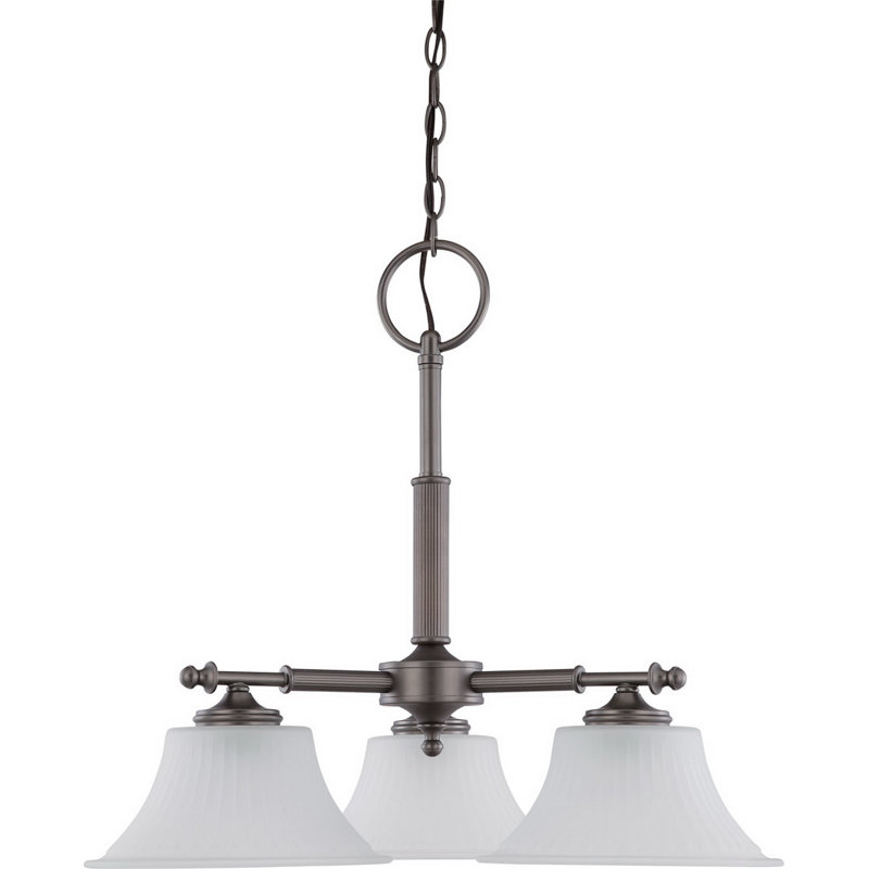 Lustre classique/traditionnel ombré 3 lumières Kayser