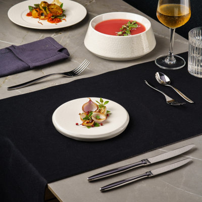 Fabric Crackle Premium Porcelain Slide Plate