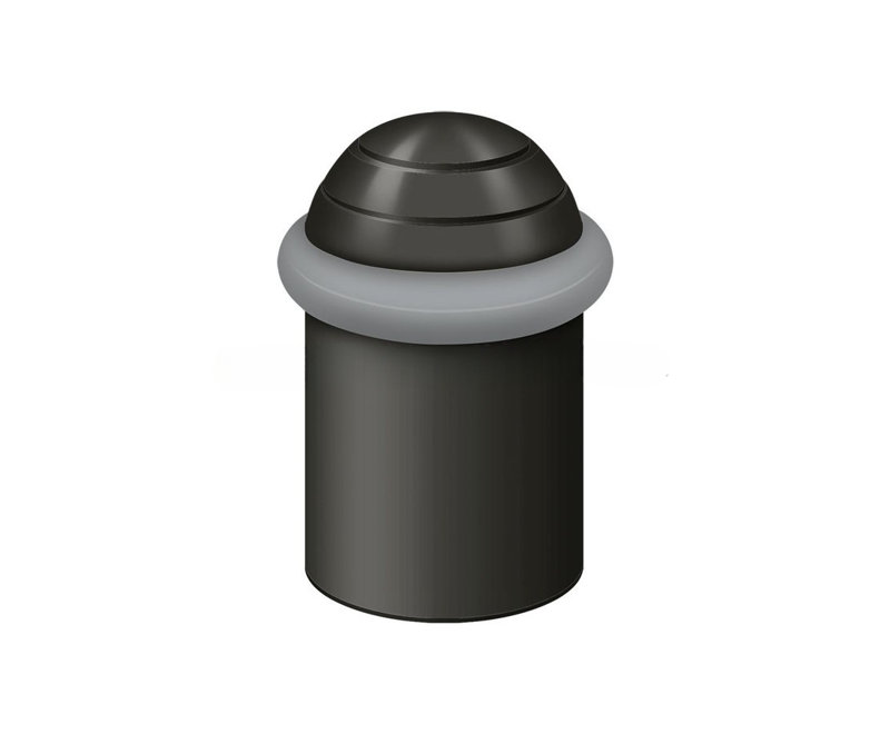 Capuchon de dôme rond universel 2-1 / 8 po Deltana UFBD5000U26, laiton massif et chrome poli, 2.125" H x 1.375" W x 1.375" D