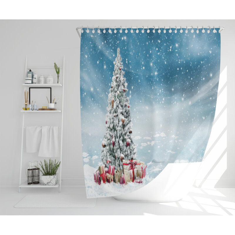 Cornelius Polyester Shower Curtain Set