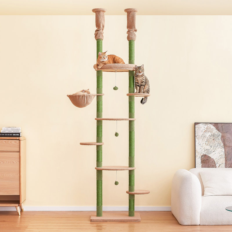 Arbre à chat 102 "Tenley, Vert