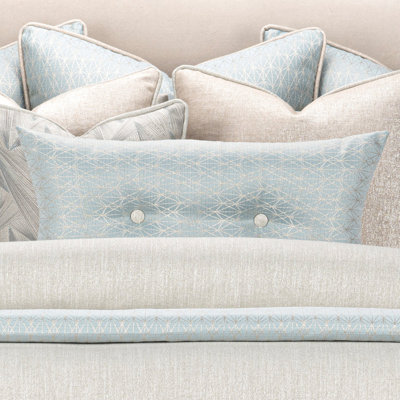 Star Attraction Designer Geometric Lumbar Pillow