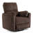 Spinelli Chenille Power Swivel Glider Recliner-1006726740