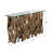Mendes 59'' Glass Top Console Table