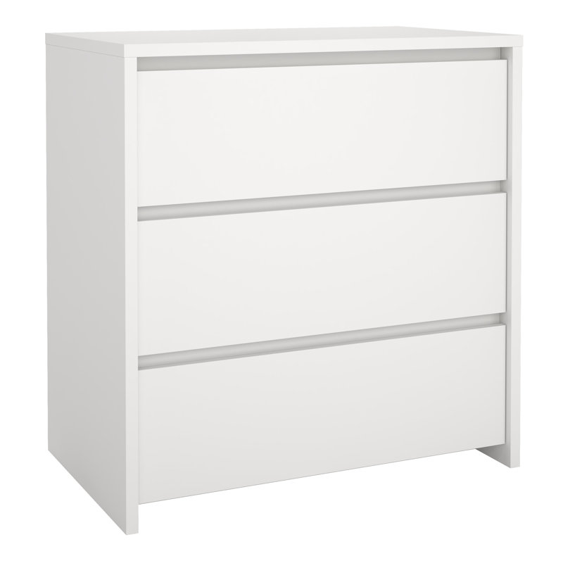 Next 80.1cm W 3 - Drawer Chest of Drawers, White