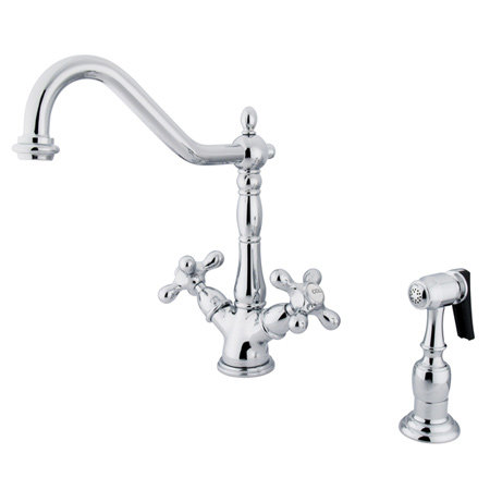 Distributeur d’eau chaud & froid Heritage, Chrome poli