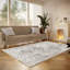 Tapis blanc moelleux à poils de mouton Haja-76035043